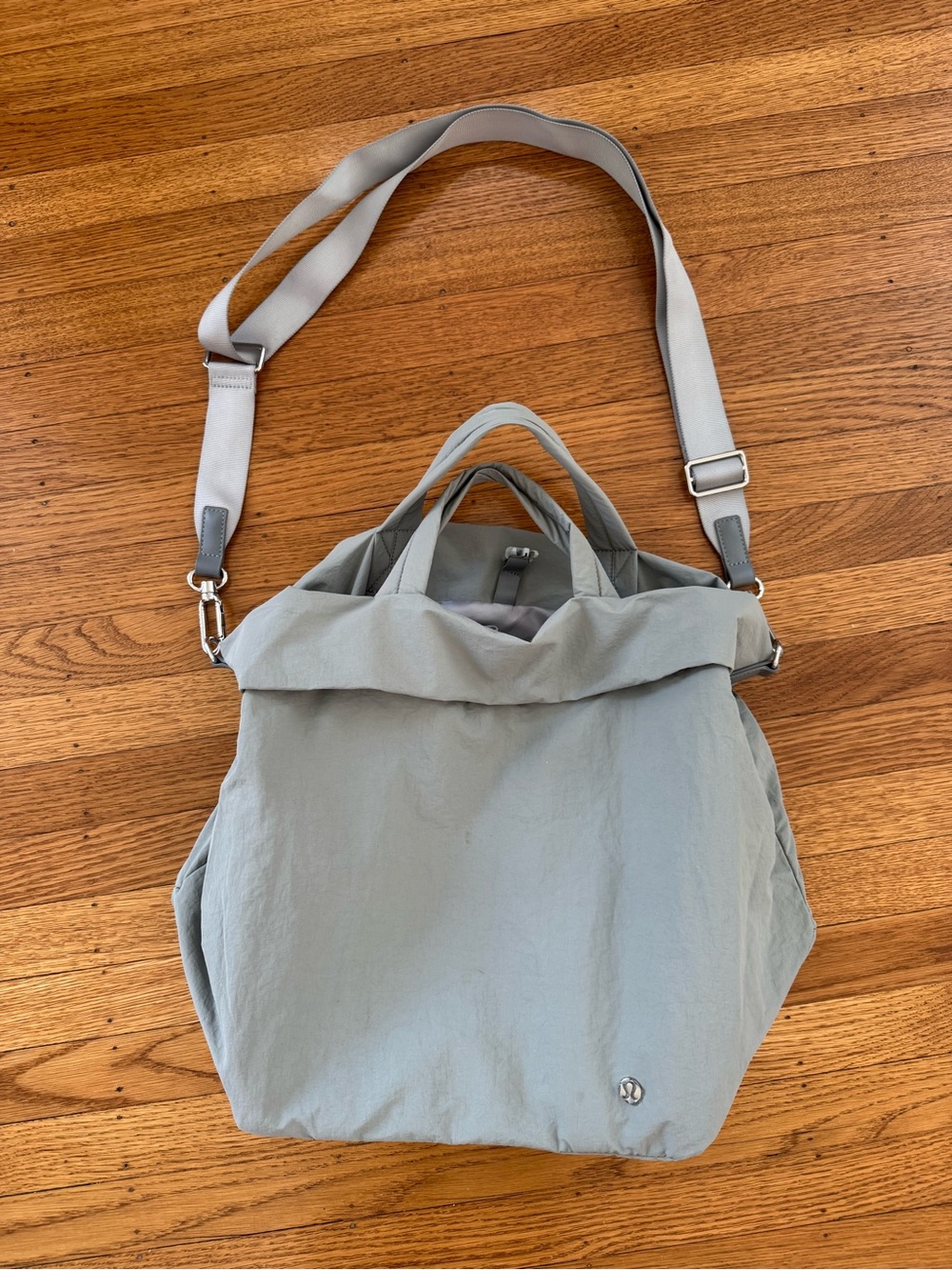 Lululemon-like Light Gray Bag / Tote